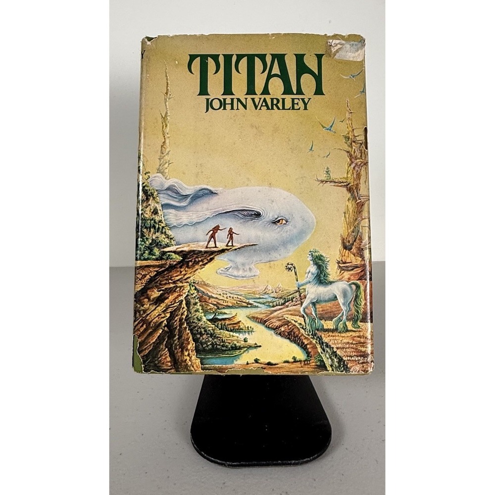 Titan by John Varley 1979 BCE Hardcover with Dust Jacket Sci-Fi Fantasy